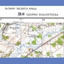 235.44 Czarna Białostocka. Mapa topograficzna 1:25 000. Układ 1965.
