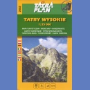 2502 Tatry Wysokie (Vysoke Tatry). Mapa turystyczna 1:25 000.