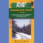 3501 Góry Krzemnickie (Kremnicke vrchy). Mapa turystyczna 1:35 000.