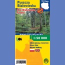 Puszcza Białowieska. The Białowieża Forest. Mapa turystyczna 1:50 000 laminowana.