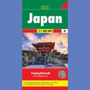 Japonia (Japan). Mapa samochodowa 1:1 000 000.