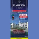 Karwina (Karviná) i okolice. Plan miasta 1:12 000. 