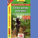 Pogranicze czesko-polskie: Góry Izerskie, Karkonosze. Mapa rowerowa 1:50 000.