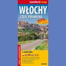Włochy Północne. Mapa laminowana 1:650 000. Comfort! map