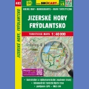 402 Góry Izerskie, Okolice Frydlantu (Jizerské hory, Frydlantsko). Mapa turystyczna 1:40 000.