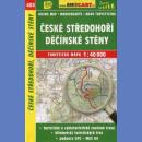 403 Średniogórze Czeskie, Deczyńskie ściany (České středohoří, Děčínské stěny). Mapa turystyczna 1:40 000.