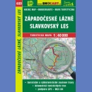 409 Uzdrowiska Zachodnioczeskie, Las Słwakowski (Západočeské lázně, Slavkovsky Les). Mapa turystyczna 1:40 000.