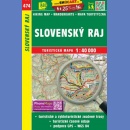 474 Słowacki Raj (Slovensky Raj). Mapa turystyczna 1:40 000.
