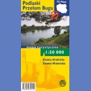 Podlaski Przełom Bugu. Mapa turystyczna 1:50 000 laminowana