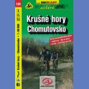 105 Rudawy, Okolice Chomutowa (Krušné hory, Chomutovsko). Mapa turystyczna 1:60 000.