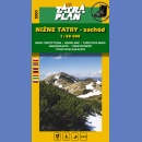 5003 Niżne Tatry zachód (Nizke Tatry zapad). Mapa turystyczna 1:50 000.