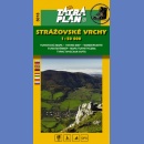 5018 Góry Strażowskie (Strazovske vrchy). Mapa turystyczna 1:50 000.