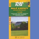 5023 Małe Karpaty, Okolice Bratysławy (Male Karpaty, Okolie Bratislavy). Mapa turystyczna 1:50 000.