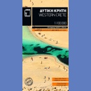 Kreta zachodnia (Western Crete). Mapa turystyczna 1:100 000.