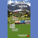 Austria (Oesterreich). Atlas samochodowy 1:150 000