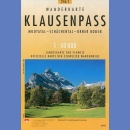 Klausenpass. Mapa turystyczna 1:50 000.