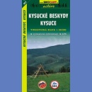 1077 Beskid Kisucki, Kisucze (Kysucké Beskydy, Kysúce). Mapa turystyczna 1:50 000