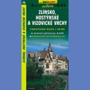 70 Okolice Zlinu, Góry Hostyńskie, Góry Wizowickie (Zlinsko, Hostýnské vizovické vrchy). Mapa turystyczna 1:50 000.