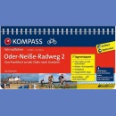 Trasa Rowerowa Odra-Nysa (Oder-Neisse-Radweg 2): Frankfurt an der Oder - Usedom. Atlas rowerowy 1:50 000