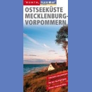 Wybrzeże Morza Bałtyckiego, Meklemburgia-Pomorze Przednie (Ostseekuste, Vorpommern). Mapa turystyczna 1:330 000. 