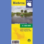 Biebrza. Szlak kajakowy Nowy Rogożyn-Ruś. Mapa turystyczna 1:100 000 laminowana