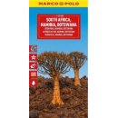 Afryka Południowa. RPA, Namibia, Botswana. Mapa samochodowa 1:2 400 000. Wodoodporna. 