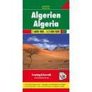 Algieria (Algerien). Mapa samochodowa 1:800 000/1:2 000 000.