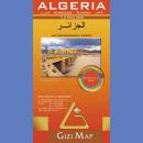 Algieria, Maroko, Tunezja. Mapa geograficzno-drogowa 1:2 500 000.