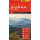 Alpy Julijskie (Julijske Alpe, Julian Alps). Mapa turystyczna 1:50 000.