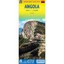 Angola. Mapa drogowa 1:1 430 000. 