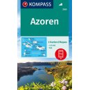 Azory (Azoren). Zestaw 2 map turystycznych 1:50 000.