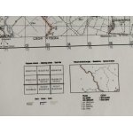 Baborów M-33-072-C,D.<BR>Mapa topograficzna 1:50 000 Układ UTM