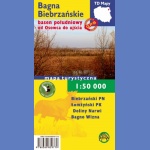 Bagna Biebrzańskie. Basen Południowy. Mapa turystyczna 1:50 000