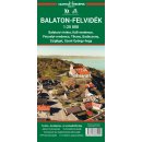 Balaton-felvidék (Północny brzeg Balatonu). Mapa turystyczna 1:25 000.