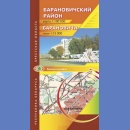 Baranowicze. Plan 1:15 000. Baranowicki Rajon 1:100 000.