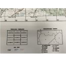 Barczewo N-34-078-C,D. Mapa topograficzna 1:50 000 Układ UTM