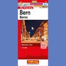 Berno (Bern). Plan miasta 1:13 000. 