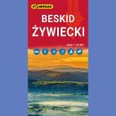 Beskid Żywiecki. Mapa turystyczna 1:50 000.