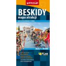 Beskidy. Mapa atrakcji 1:90 000