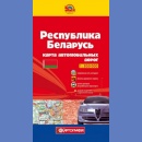 Białoruś. Mapa samochodowa 1:850 000.
