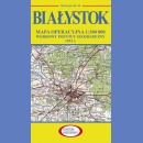 Białystok. Mapa topograficzna 1:100 000. Pas 36 Słup 33. Reedycja
