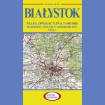 Białystok. Mapa topograficzna 1:100 000. Pas 36 Słup 33. Reedycja