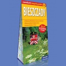 Bieszczady 2w1. Mapa turystyczna laminowana 1:65 000. map & guide.