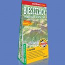 Bieszczady. Mapa turystyczna panoramiczna laminowana 1:60 000. comfort! map