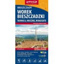 Bieszczady - Worek bieszczadzki. Mapa turystyczna 1:25 000.