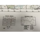 Biskupiec N-34-078-A,B. Mapa topograficzna 1:50 000 Układ UTM