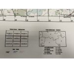 Biskupiec N-34-078-A,B. Mapa topograficzna 1:50 000 Układ UTM