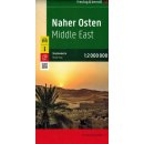 Bliski Wschód (Middle East). Mapa samochodowa 1:2 000 000.