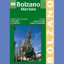 Bolzano i Merano. Plany miast 1:8 000/1:10 000.