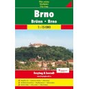 Brno. Plan miasta 1:15 000.
